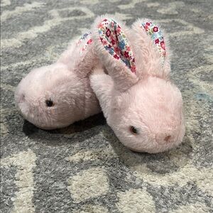 Fluffy Pink Bunny Slippers!